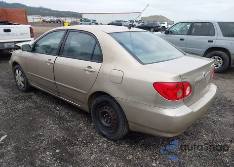 2005 Toyota Corolla Le z USA, uszkodzony, nr VIN 1NXBR32E55Z443572